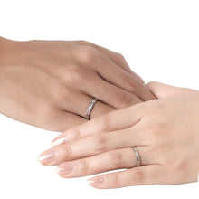 Load image into Gallery viewer, Silver Couple Ring Silver Ring for Couples