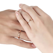 Load image into Gallery viewer, Silver Couple Ring Silver Ring for Couples
