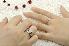 Load image into Gallery viewer, Silver Couple Rings Silver Ring for Couples on Marriage