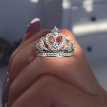 Load image into Gallery viewer, Silver Ring For Girls and Women Silver Ring