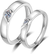 Load image into Gallery viewer, Silver Couple Rings Silver Ring For Couple
