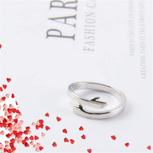 Load image into Gallery viewer, Silver Hug Ring For Girls and Women Silver Ring
