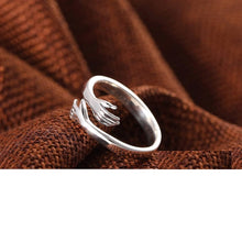 Load image into Gallery viewer, Silver hug ring For Boys and Silver Ring for Men