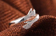 Load image into Gallery viewer, Silver hug ring For Boys and Silver Ring for Men
