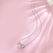 Load image into Gallery viewer, Silver Pendant For Girls and Women Silver Necklace