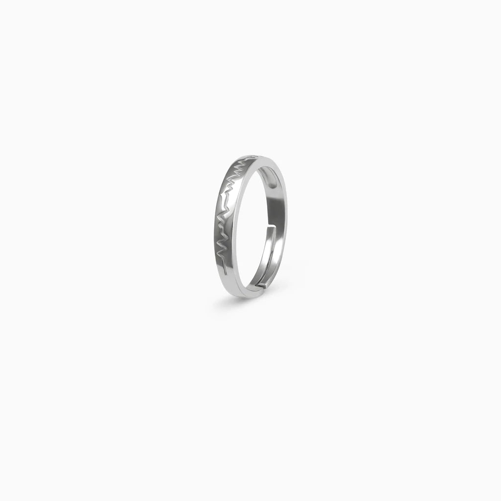 Silver Ring for Men and Boys plain silver band