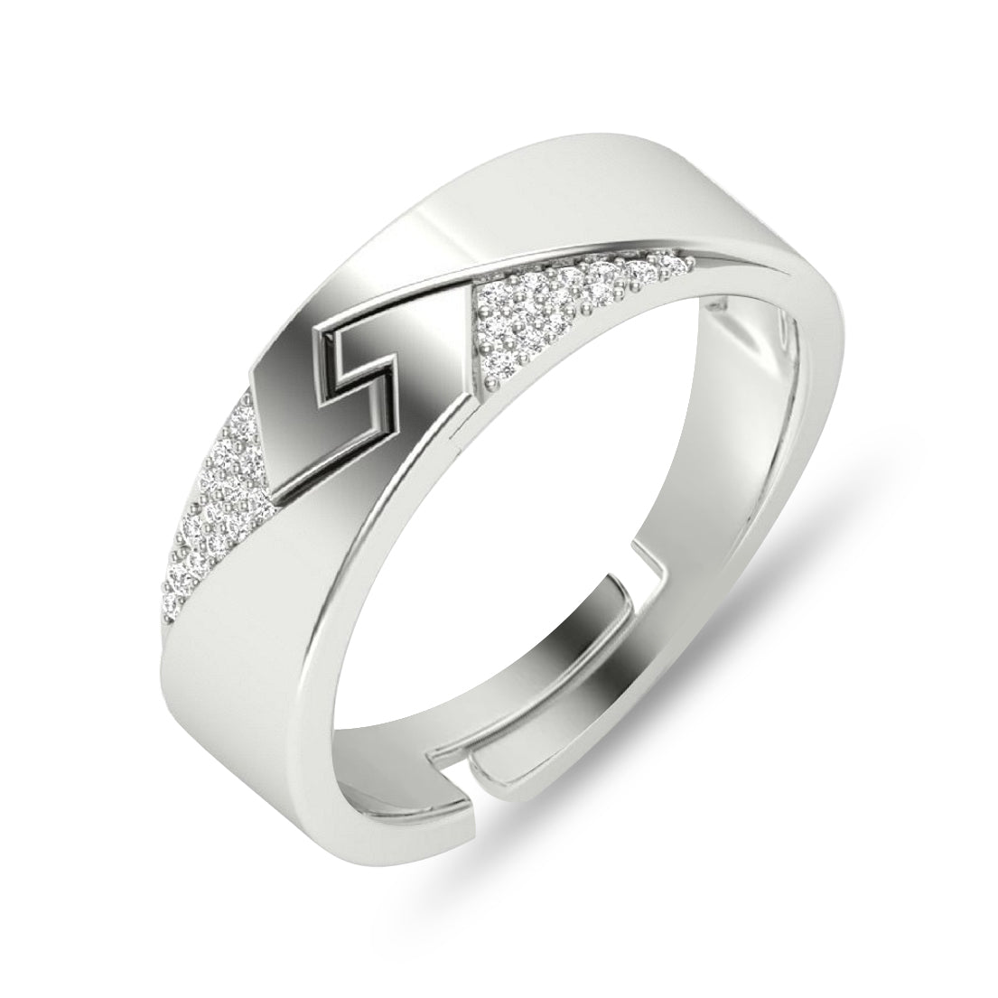 Silver Ring For boys and Men Silver Ring – Zevrr