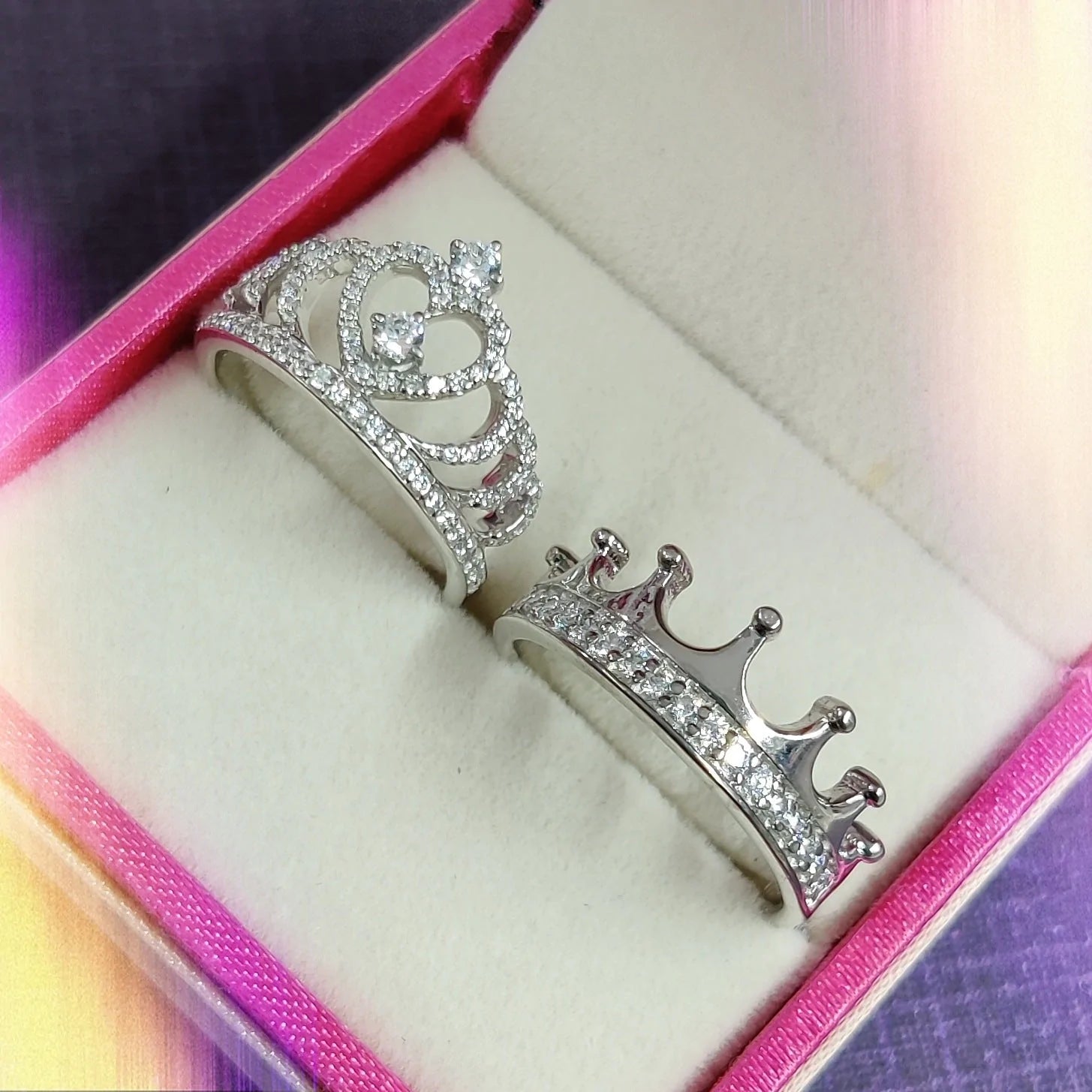 Couple Ring King And Queen Rings Silver Price King Queen Rings