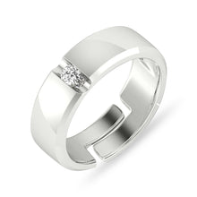 Load image into Gallery viewer, Silver Ring for Boys and Men Silver Band
