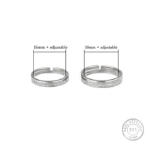 Load image into Gallery viewer, Silver Couple Rings Silver Ring For Couple on Anniversary