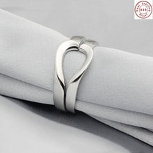 Load image into Gallery viewer, Silver Couple Rings Silver Ring For Couple