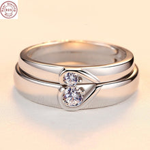 Load image into Gallery viewer, Silver Couple Rings Silver Ring For Couple