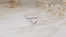 Load and play video in Gallery viewer, Silver Pendant For Girls and Women Silver Necklace
