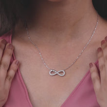 Load and play video in Gallery viewer, Silver Necklace for Girls and Women
