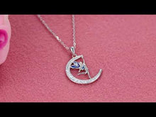 Load and play video in Gallery viewer, Silver Pendant For Girls and Women
