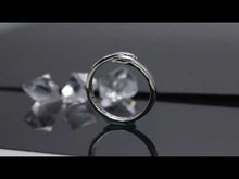 Load and play video in Gallery viewer, Silver Couple Rings Silver Hug Ring For Couples
