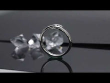 Load and play video in Gallery viewer, Silver Couple Rings Silver Hug Ring For Couples
