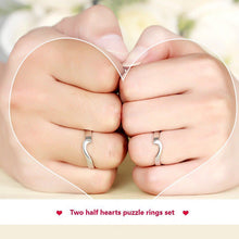 Load image into Gallery viewer, Silver Couple Rings Silver Ring For Couple