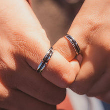 Load image into Gallery viewer, Silver Couple Ring Silver Ring for Couples