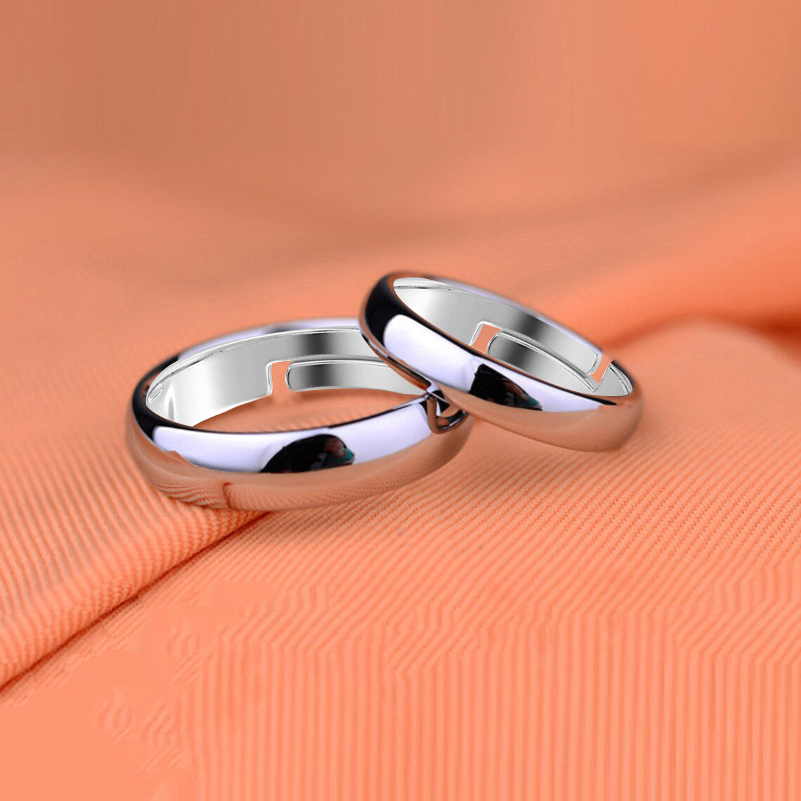 Simple Couple Ring Design Silver Ring For Couples Silver Ring For