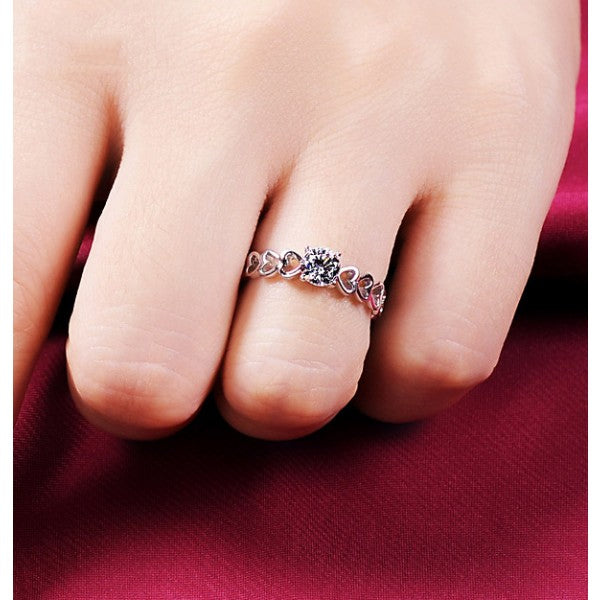 Finger Chandi Ring Ladies Taraash 925 Sterling Silver Tiara Finger