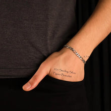 Load image into Gallery viewer, Men Silver Bracelet and Silver Bracelet for Boys
