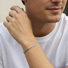 Load image into Gallery viewer, Men Silver Bracelet and Silver Bracelet for Boys
