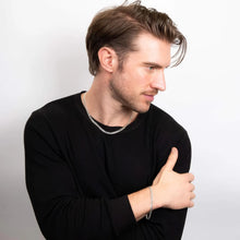 Load image into Gallery viewer, Men Silver Bracelet and Silver Bracelet for Boys
