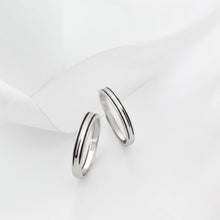 Load image into Gallery viewer, Silver Couple Ring Silver Ring for Couples
