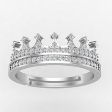 Load image into Gallery viewer, Silver Ring For Girls and Women silver Ring
