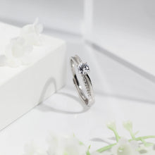 Load image into Gallery viewer, Silver Couple Rings Silver Rings for Couples
