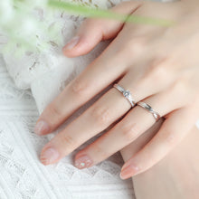 Load image into Gallery viewer, Silver Couple Rings Silver Rings for Couples
