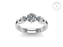 Load image into Gallery viewer, Silver ring for Women and Girls Silver Ring
