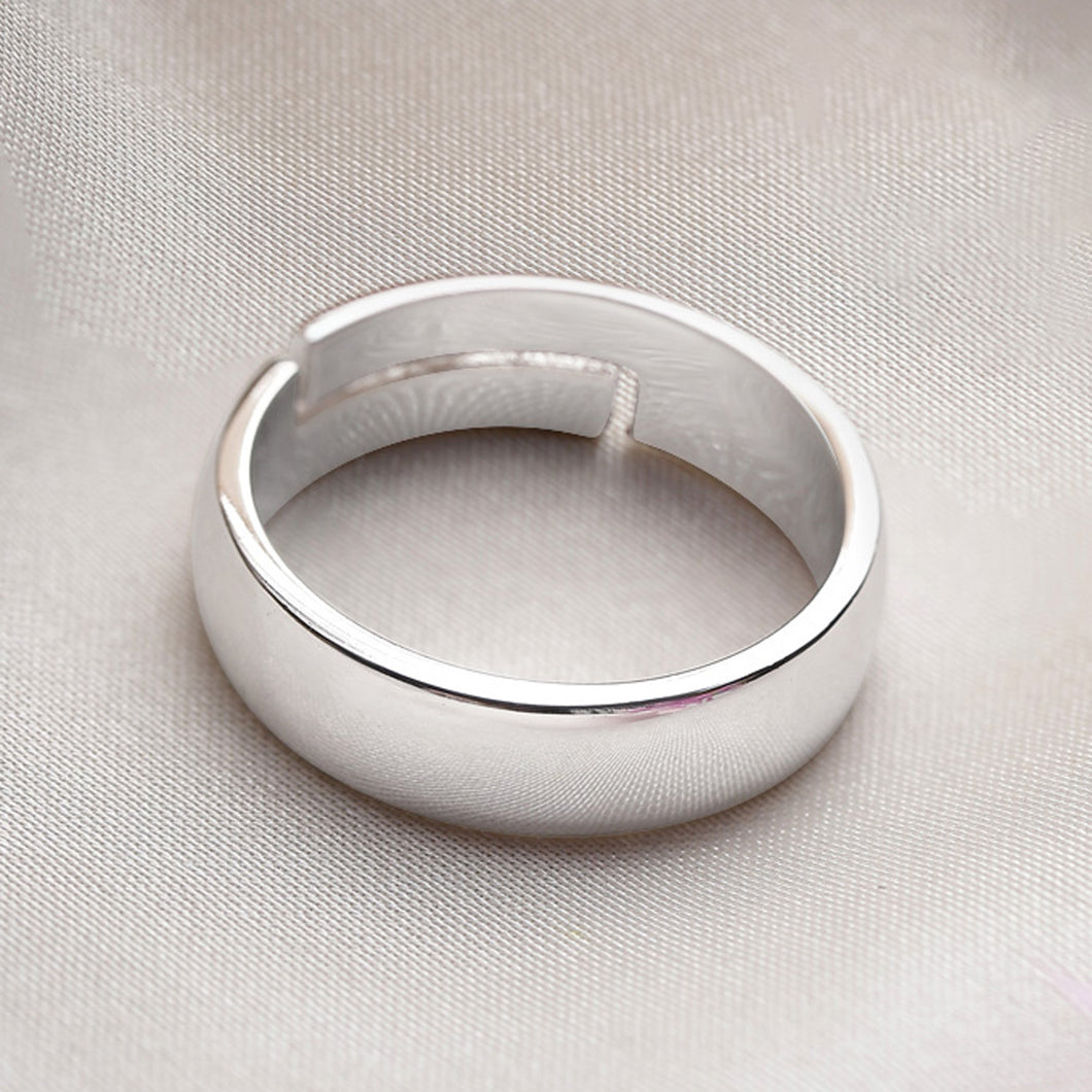 Silver Ring for men and boys Plain Silver Ring