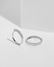 Load image into Gallery viewer, Silver Couple Ring Silver Ring for Couples
