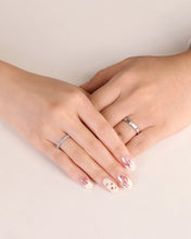 Load image into Gallery viewer, Silver Couple Ring Silver Ring for Couples
