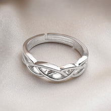 Load image into Gallery viewer, Silver Couple Ring Silver Ring for Couple
