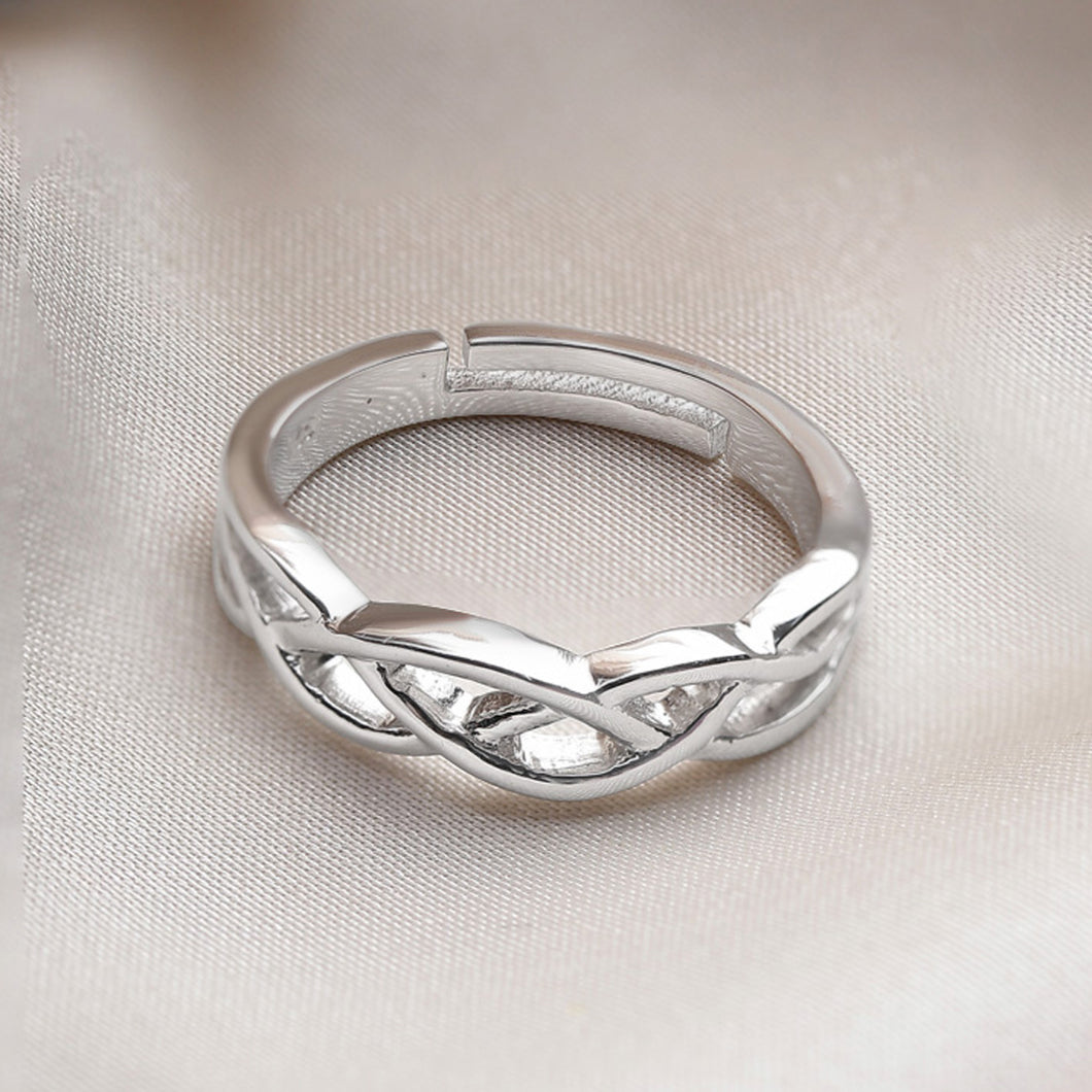 Silver Ring for Men and boys plain silver band