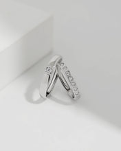 Load image into Gallery viewer, Silver Couple Ring Silver Ring for Couples
