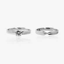 Load image into Gallery viewer, Silver Couple Rings Silver Rings for Couples
