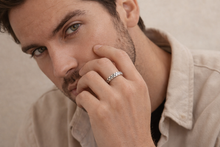 Load image into Gallery viewer, Silver Ring for men and Boys Plain Silver Ring
