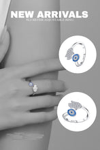 Load image into Gallery viewer, Silver Ring For Girls and Women Evil Eye Ring
