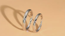 Load and play video in Gallery viewer, Silver Ring for couples Silver Ring for couples
