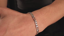 Load and play video in Gallery viewer, Men Silver Bracelet and Silver Bracelet for Boys
